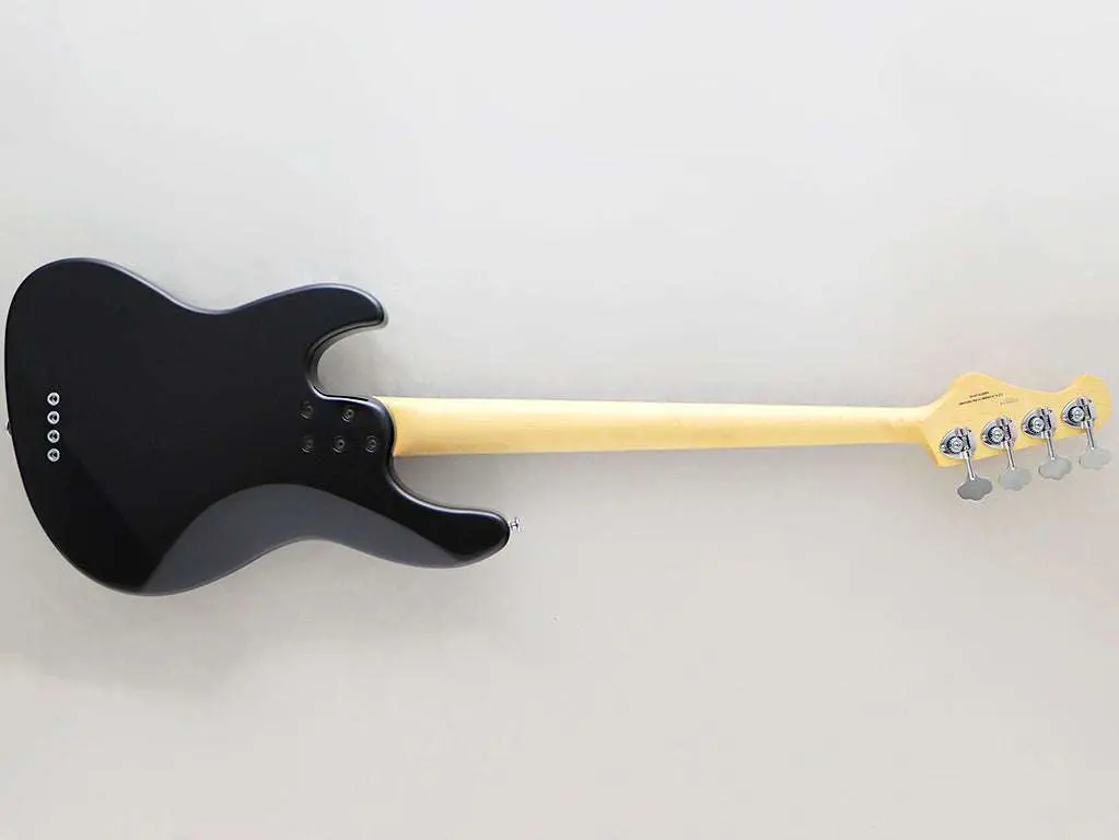 FGN J Standard, Mighty Jazz JMJ2ALR Black Bass Guitar - Image 3