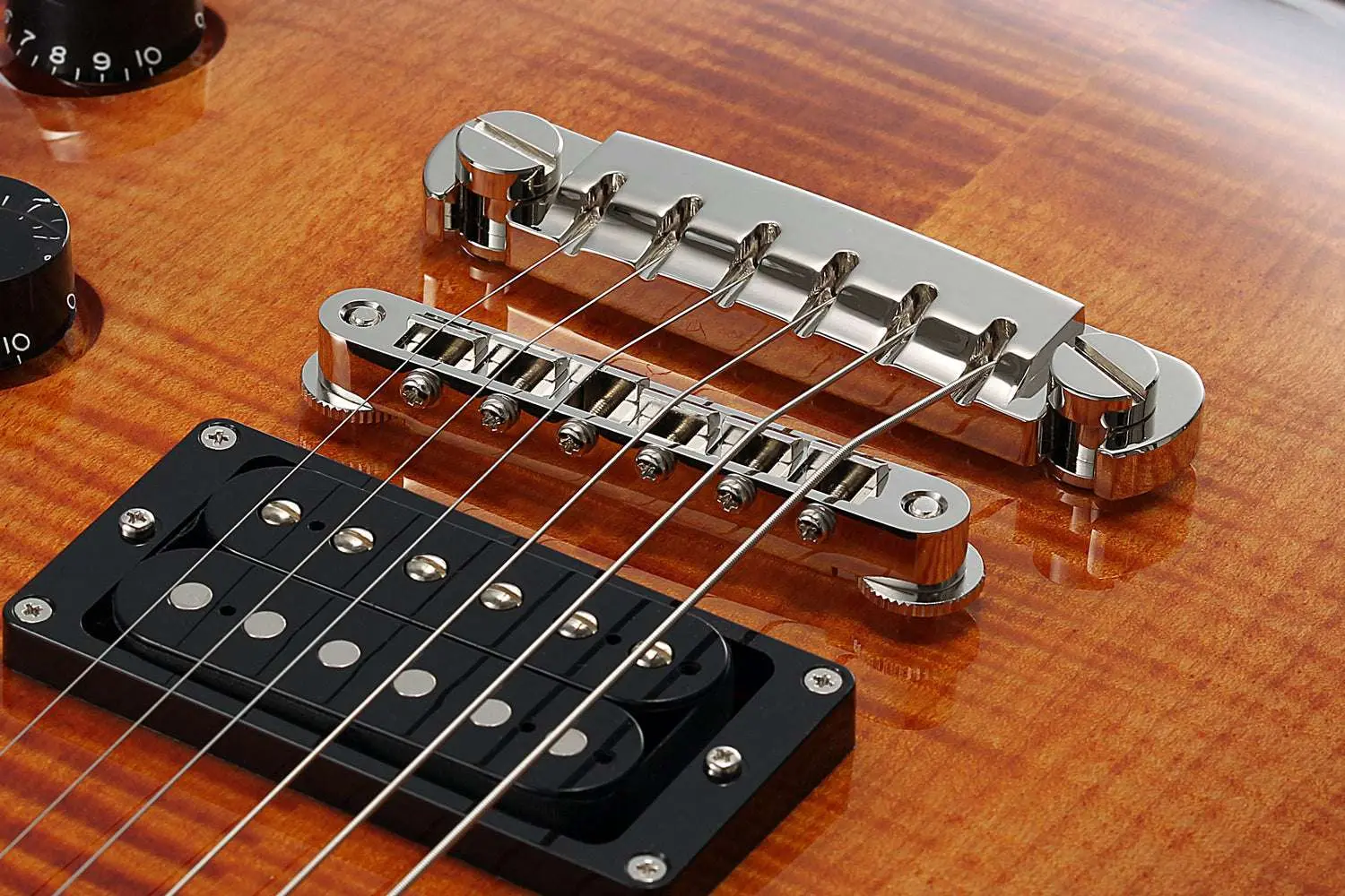 FGN Expert Flame, EFLFMR Vintage Violin Electric Guitar - Image 18