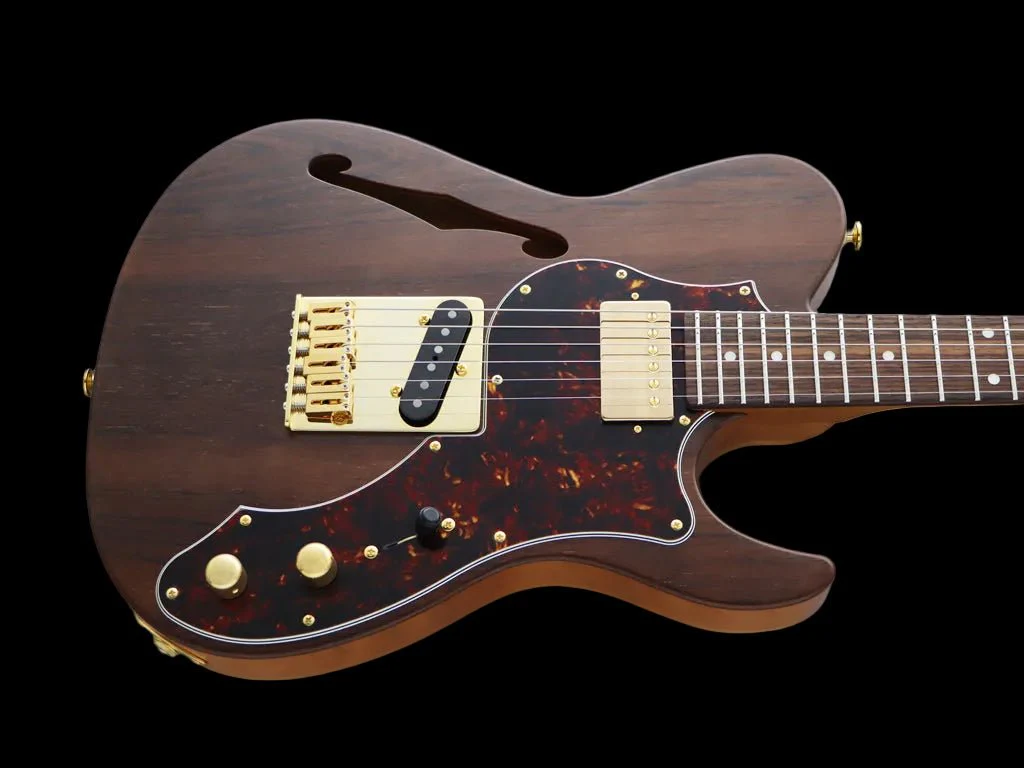 FGN Expert Iliad, Natural Flat Electric Guitar - Image 2