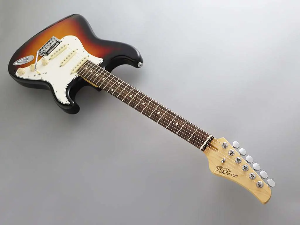 FGN Guitars Boundary BST, 3-Tone Sunburst Electric Guitar - Image 15