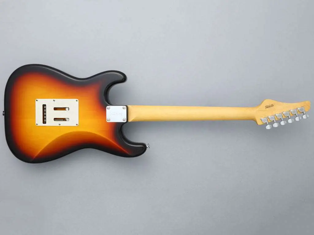 FGN Guitars Boundary BST, 3-Tone Sunburst Electric Guitar - Image 16