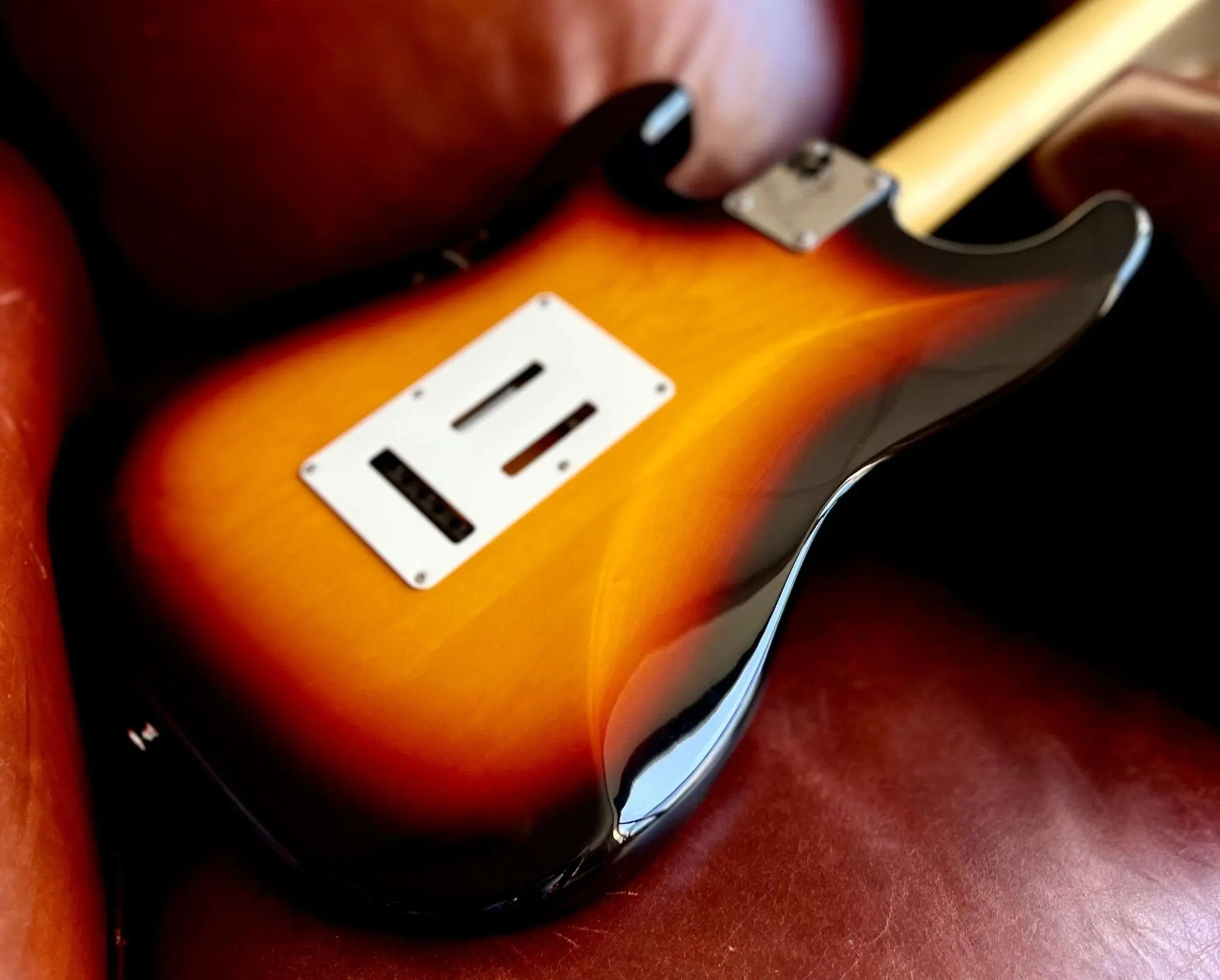 FGN Guitars Boundary BST, 3-Tone Sunburst Electric Guitar - Image 8