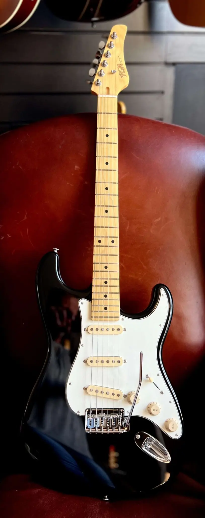 FGN Guitars Boundary BST, Black Electric Guitar - Image 8