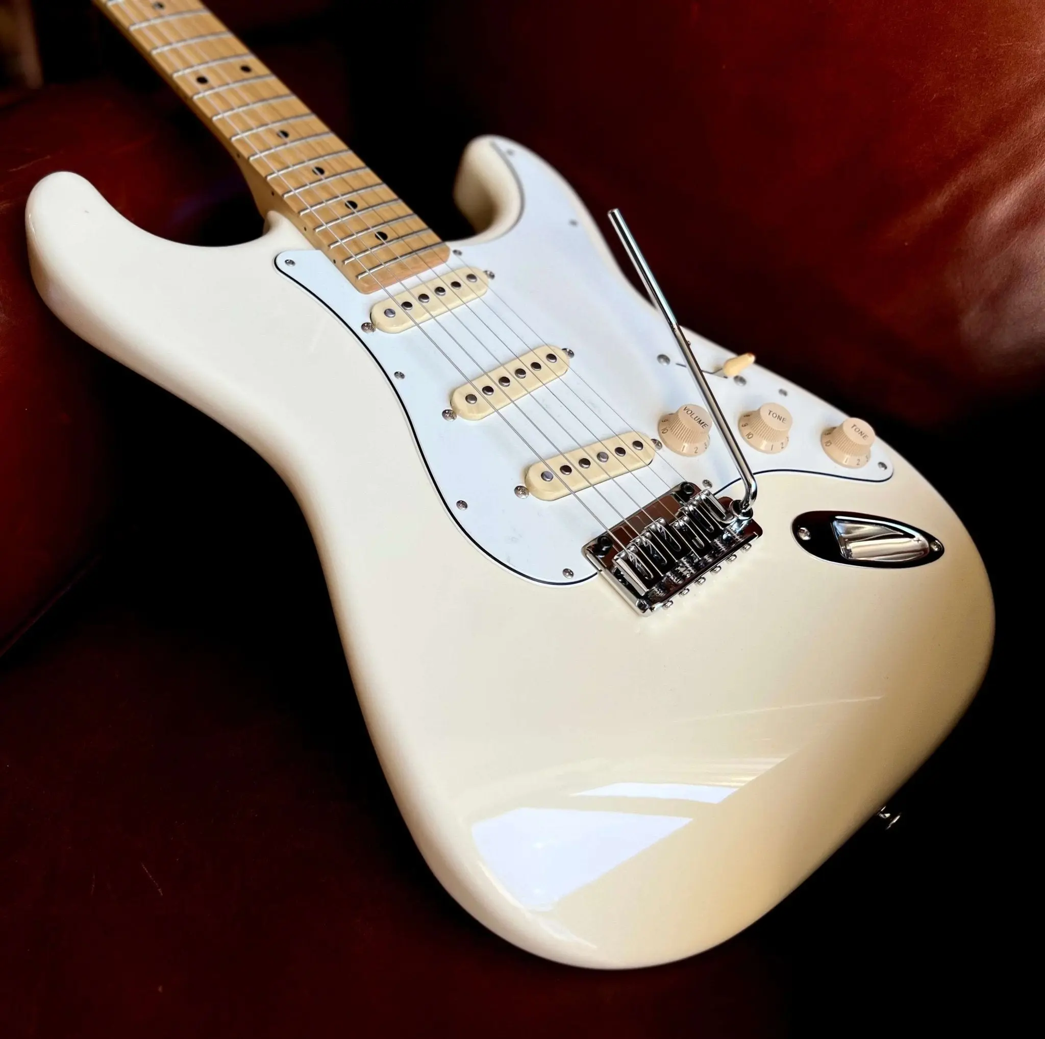 FGN Guitars Boundary BST, Olympic White Electric Guitar - Image 5