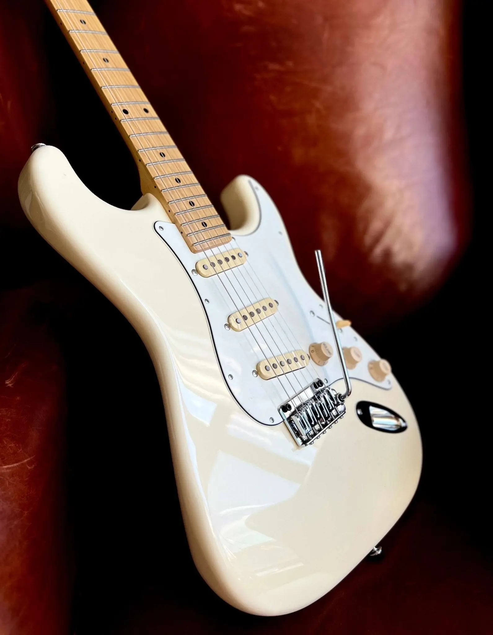 FGN Guitars Boundary BST, Olympic White Electric Guitar - Image 8