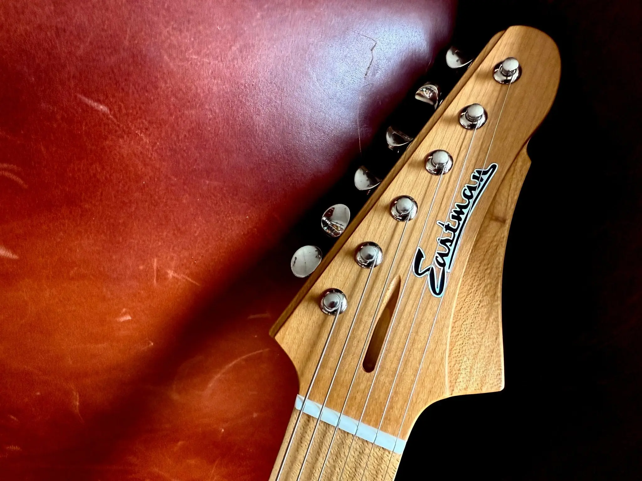 FGN Expert Iliad HCB, Hojicha Burst Electric Guitar - Image 9