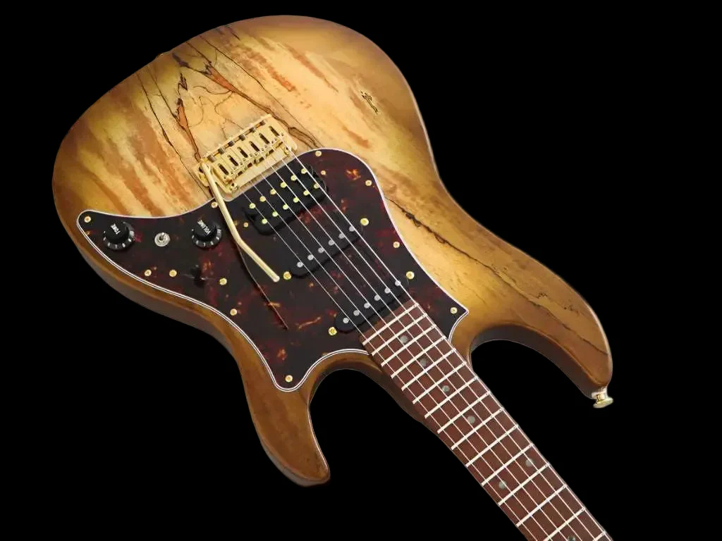 FGN Expert Odyssey, Hojicha Burst Electric Guitar - Image 4