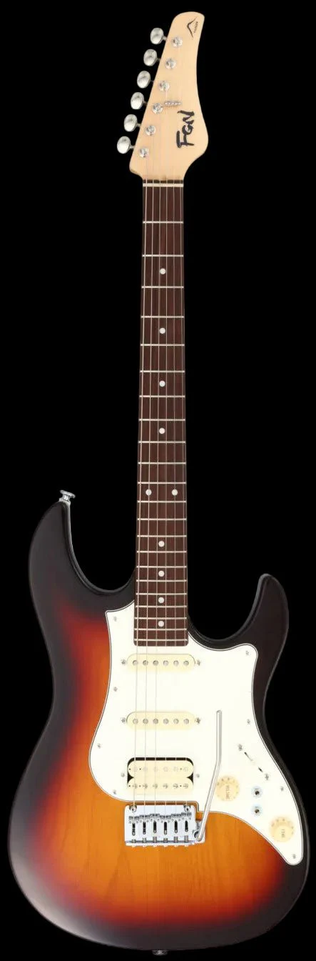 FGN Expert Odyssey, Vintage Sunburst Electric Guitar - Image 2