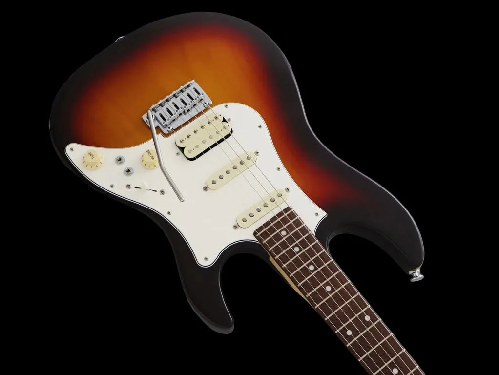 FGN Expert Odyssey, Vintage Sunburst Electric Guitar - Image 4