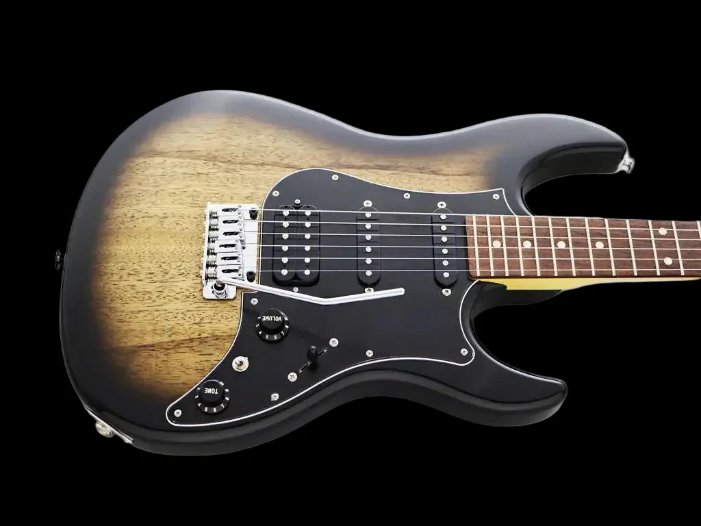 FGN J Standard Odyssey, Dark Mocha Burst Electric Guitar - Image 4