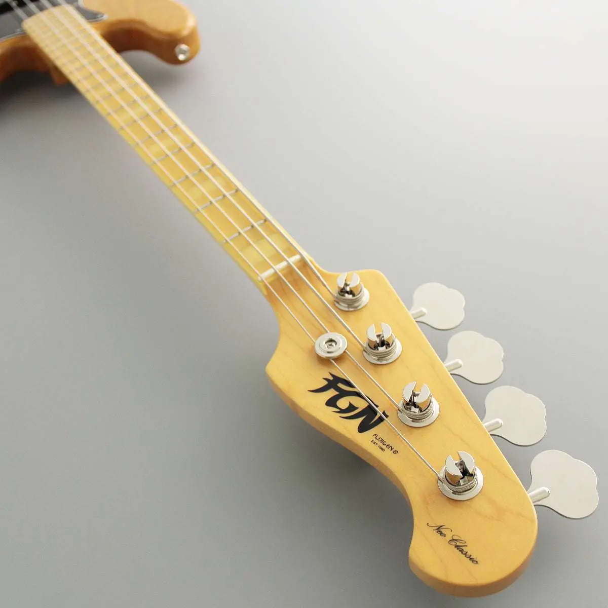 FGN Neoclassic NJB100MBAH, Vintage Natural Bass Guitar - Image 7