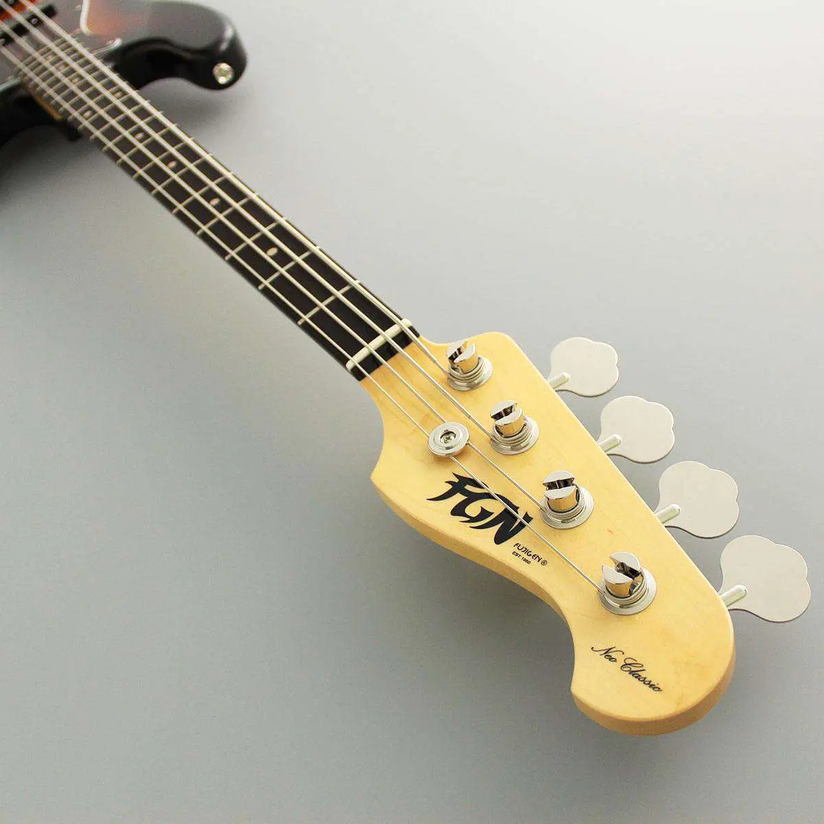 FGN Neoclassic NJB100RAL, 3 Tone Sunburst Bass Guitar - Image 5