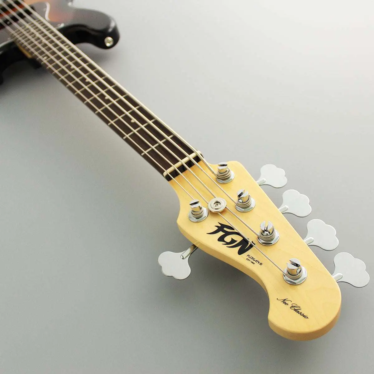 FGN Neoclassic NJB100RALV, 3TS 5 String Bass Guitar - Image 6