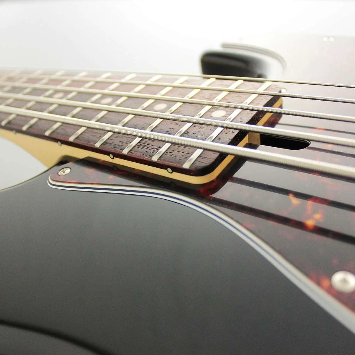 FGN Neoclassic NJB100RALV, Black 5 String Bass Guitar - Image 5