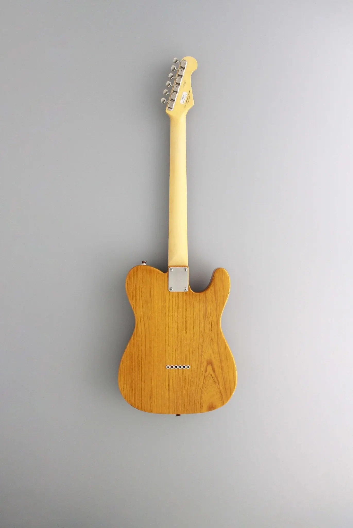 FGN Neoclassic NTE100MAH, Vintage Natural Left Handed Electric Guitar - Image 8