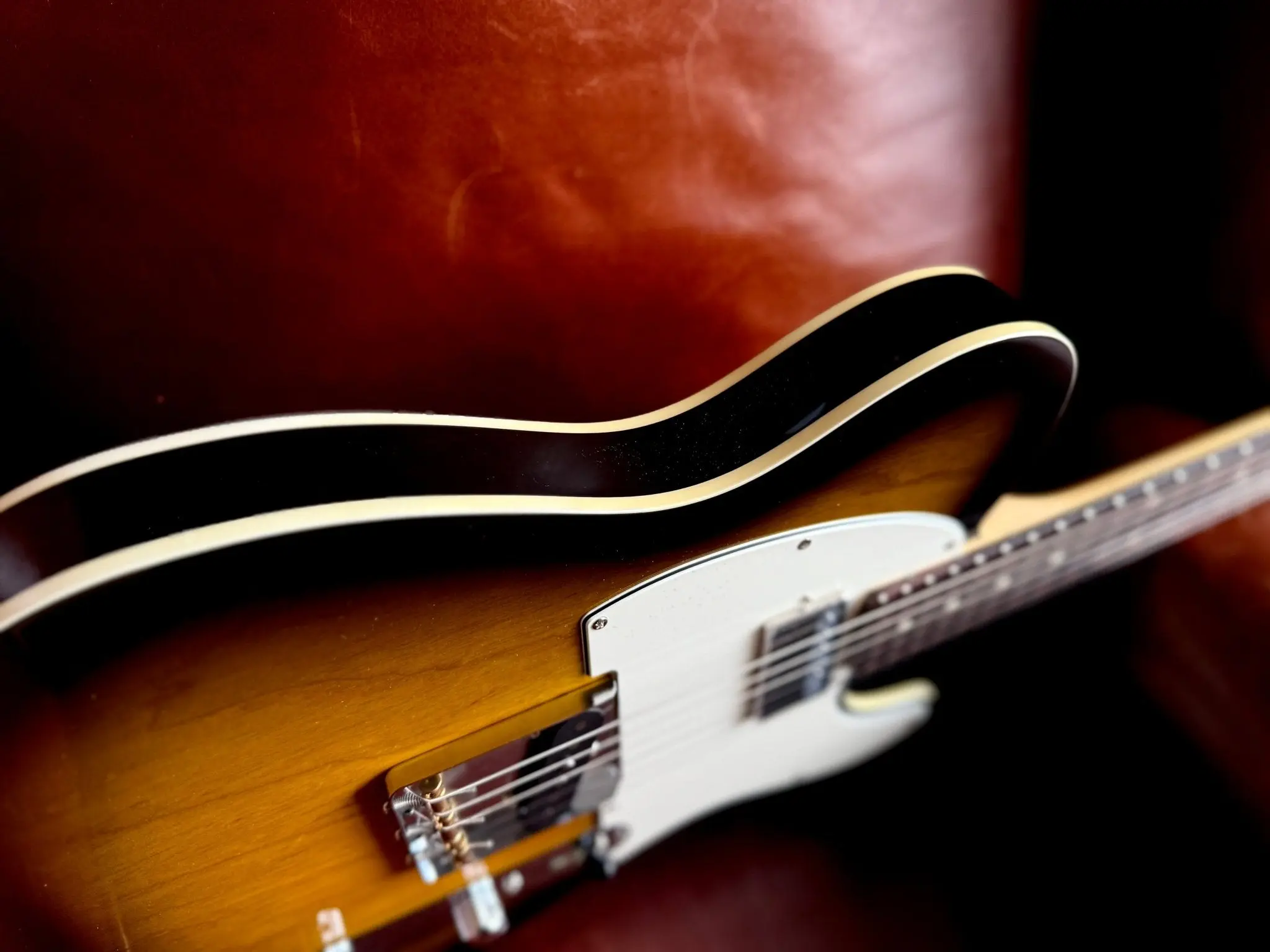 FGN Neoclassic NTE210RAH, 2 Tone Sunburst Electric Guitars - Image 2