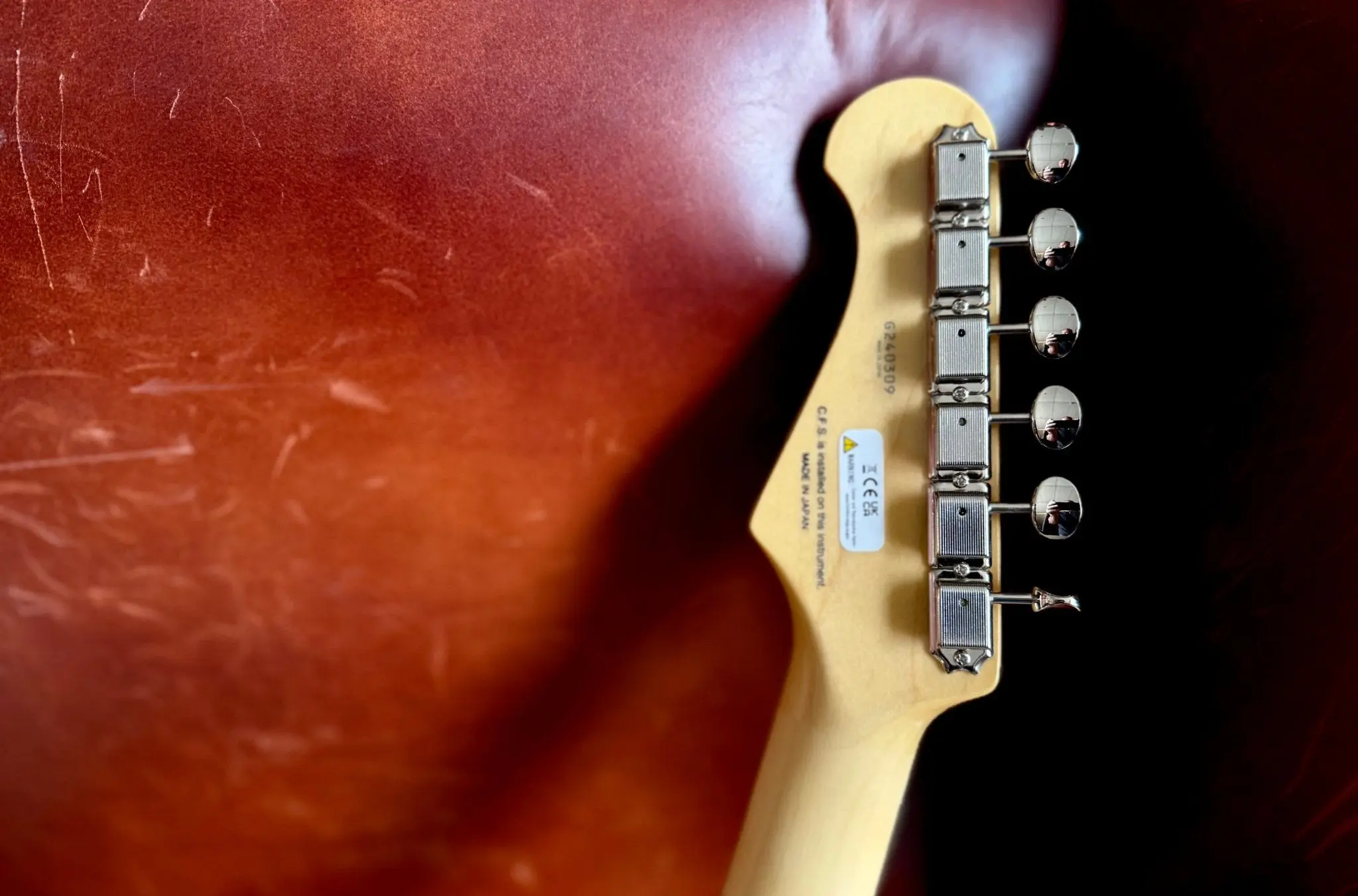 FGN Neoclassic NTE210RAH, 2 Tone Sunburst Electric Guitars - Image 7