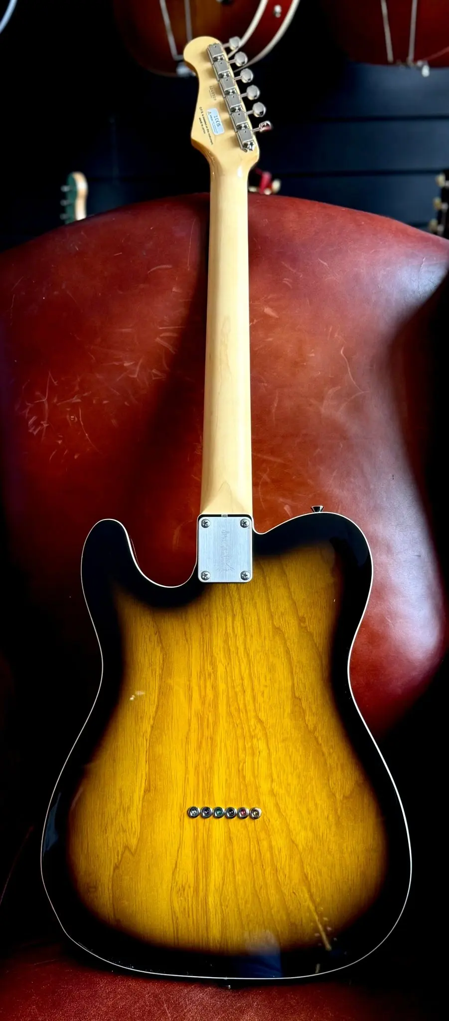FGN Neoclassic NTE210RAH, 2 Tone Sunburst Electric Guitars - Image 9