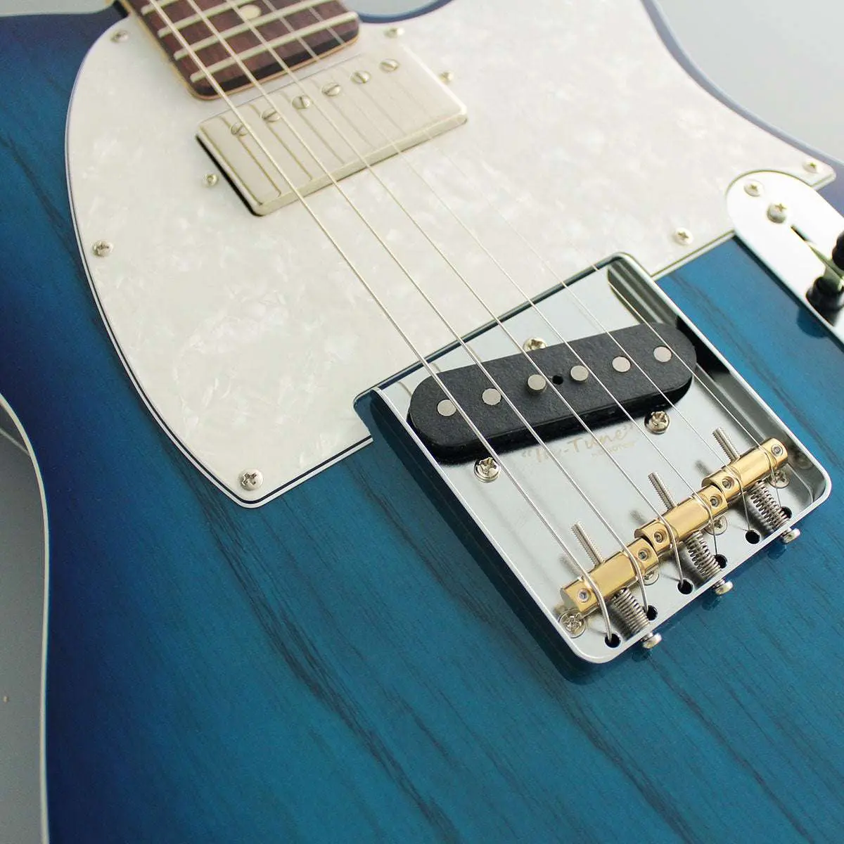 FGN Neoclassic NTE210RAH, Blueburst Electric Guitar - Image 2