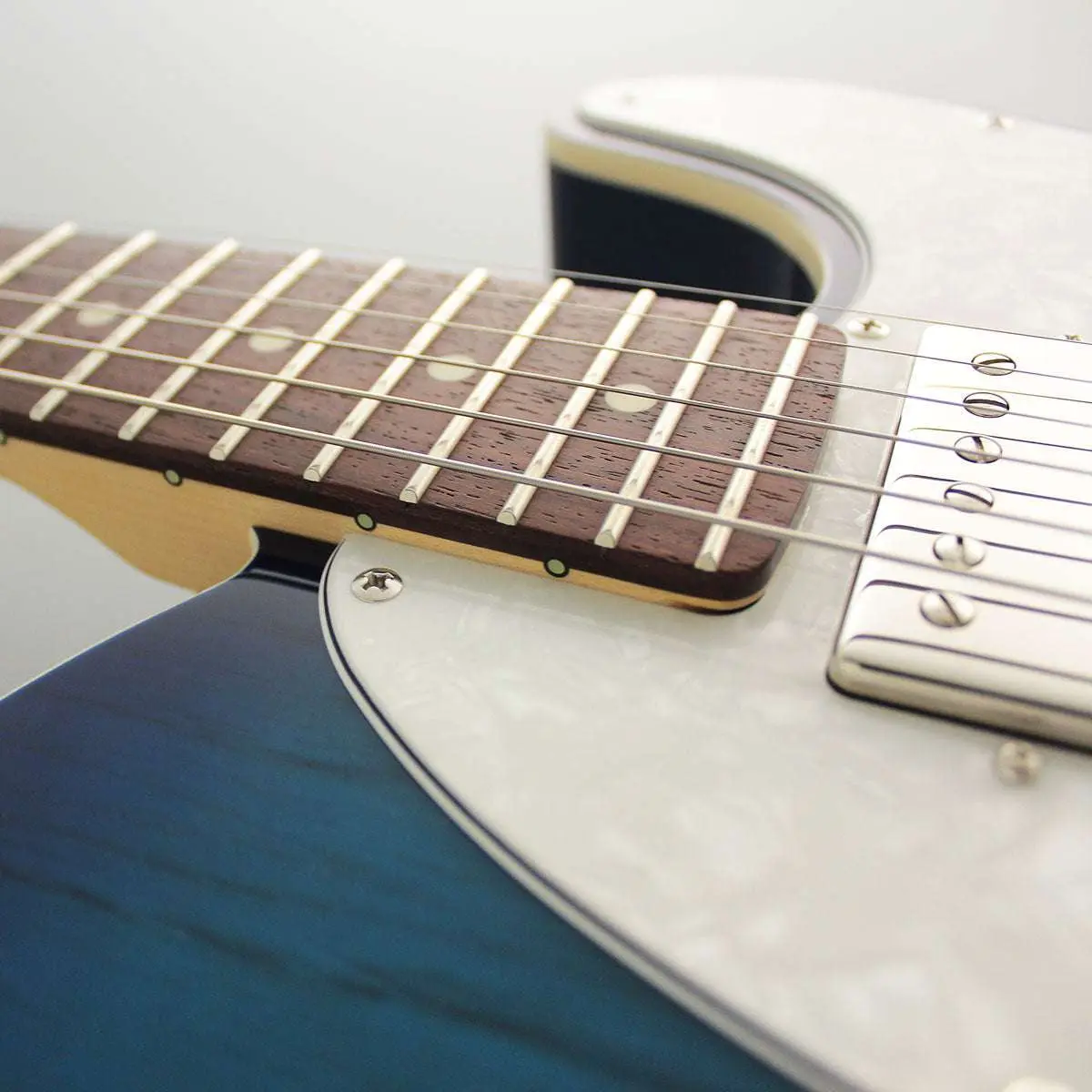 FGN Neoclassic NTE210RAH, Blueburst Electric Guitar - Image 3