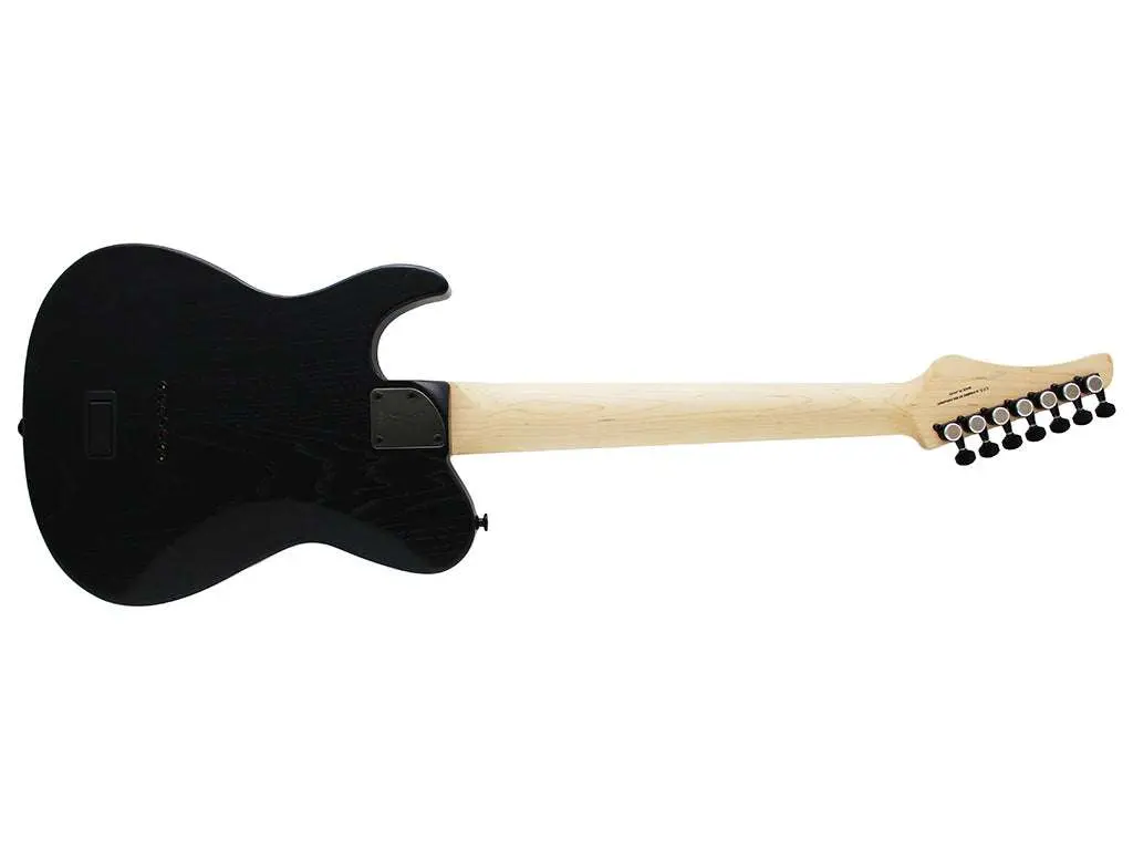 FGN J Standard Iliad, JIL72ASHDER Open Pore Black Electric Guitar - Image 3