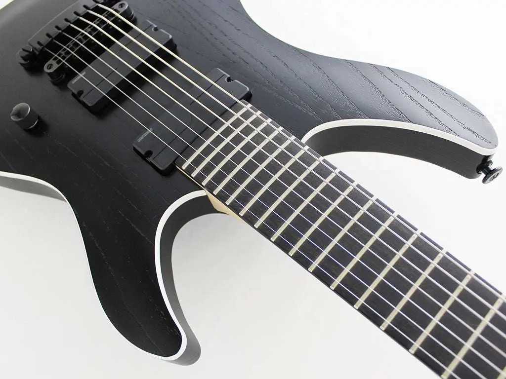 FGN J Standard Mythic, JMY72ASHE Open Pore Black Electric Guitar - Image 5