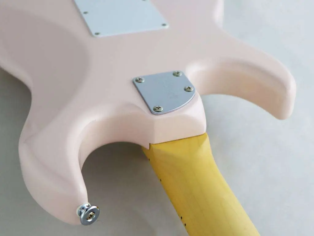 FGN J Standard Odyssey, Shell Pink Electric Guitar - Image 12