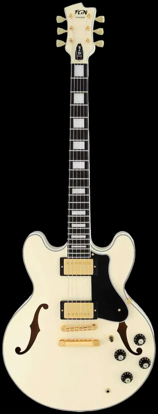 FGN Masterfield, MSAHPC Antique White Electric Guitar - Image 2