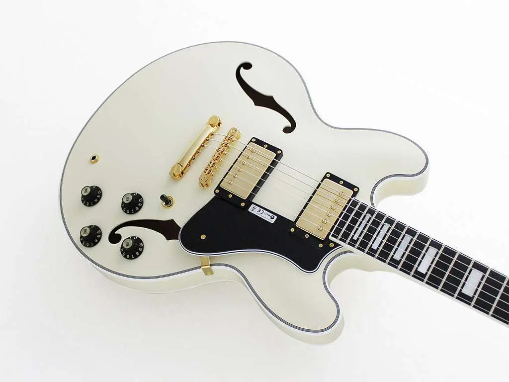 FGN Masterfield, MSAHPC Antique White Electric Guitar - Image 5