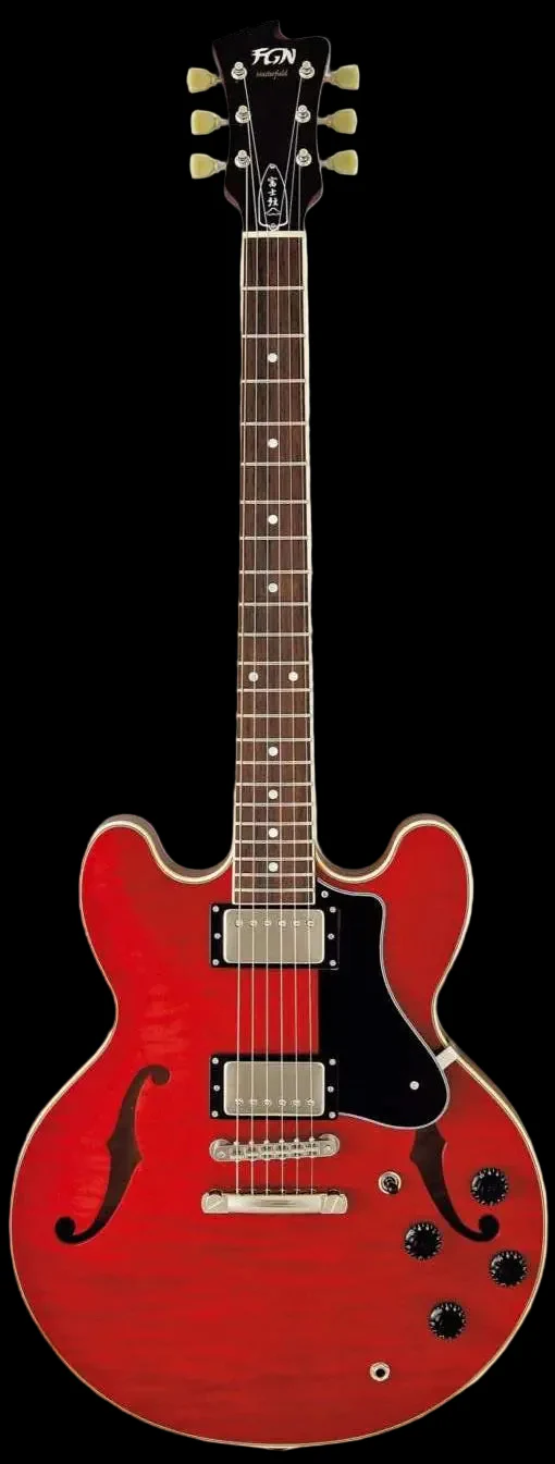 FGN Masterfield, MSAHP Cherry Electric Guitar - Image 2