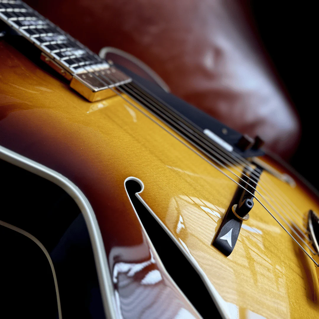 FGN Masterfield  MFA FP (Custom Pro Exclusive) Jazz Burst, Archtop Electric Guitar - Image 17