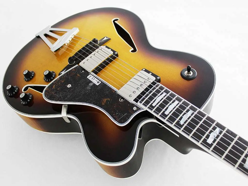 FGN Masterfield, MFAHH Jazz Burst Electric Guitar - Image 3
