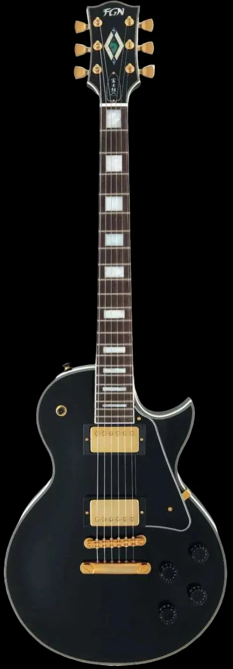 FGN Neo Classic, NLC10RMP Black Electric Guitar - Image 2