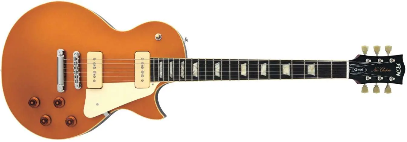 FGN Neo Classic NLS11RMP, Antique Gold Electric Guitar - Image 15