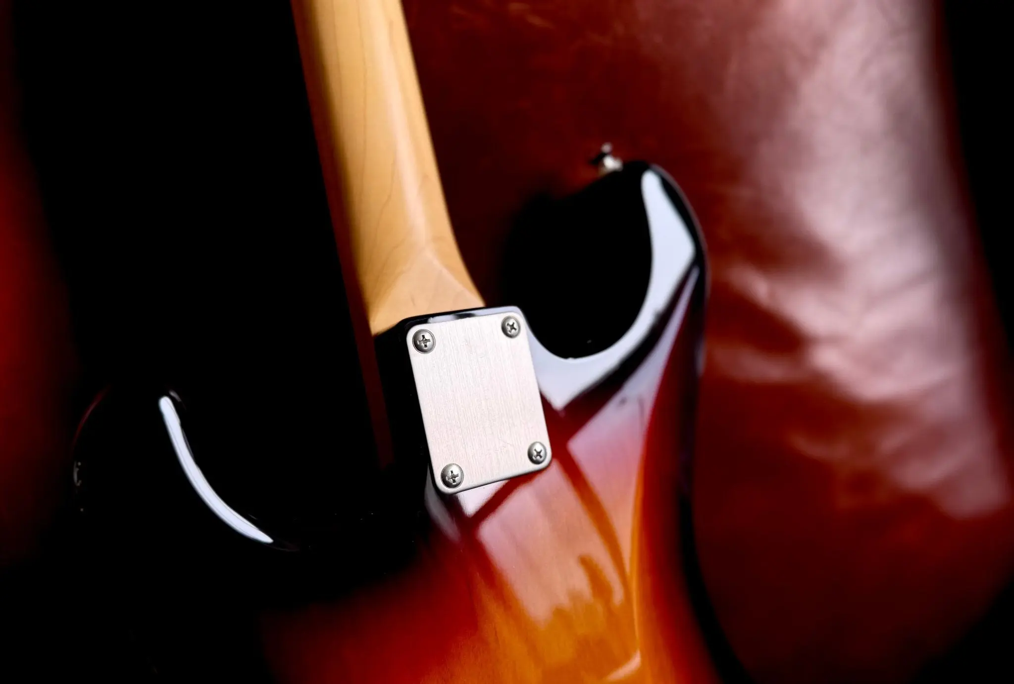 FGN Neoclassic NST100RAL, Alder 3 Tone Sunburst Electric Guitar - Image 6