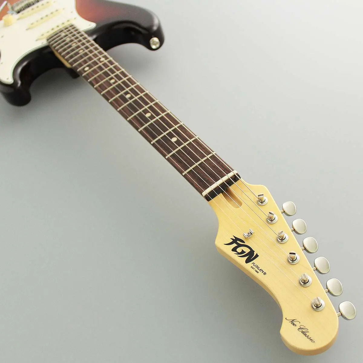 FGN Neoclassic NST200RAL, Alder Vintage Sunburst Electric Guitar - Image 5