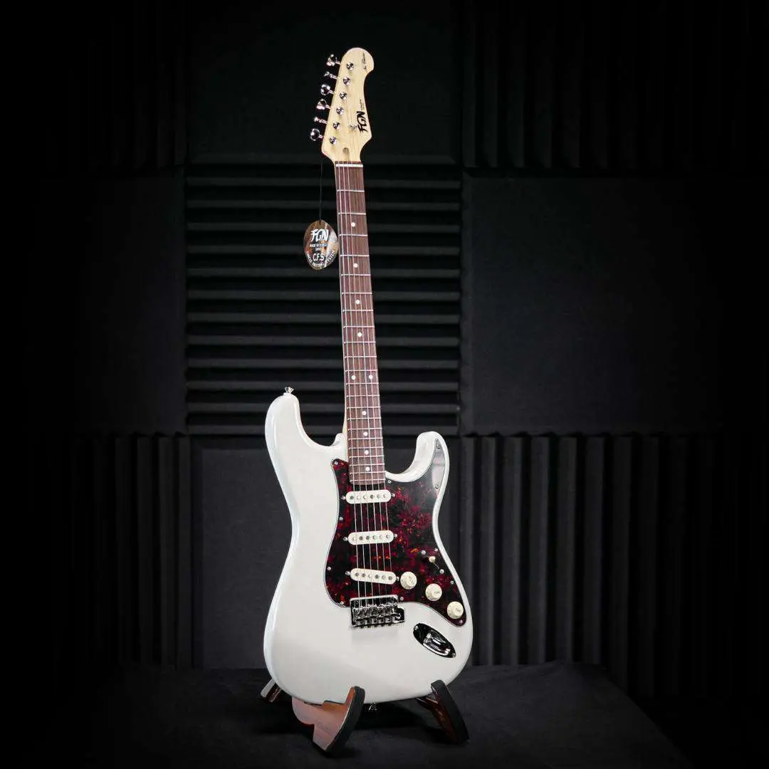 FGN Neoclassic NST100RAL,Alder Vintage White Electric Guitar - Image 8