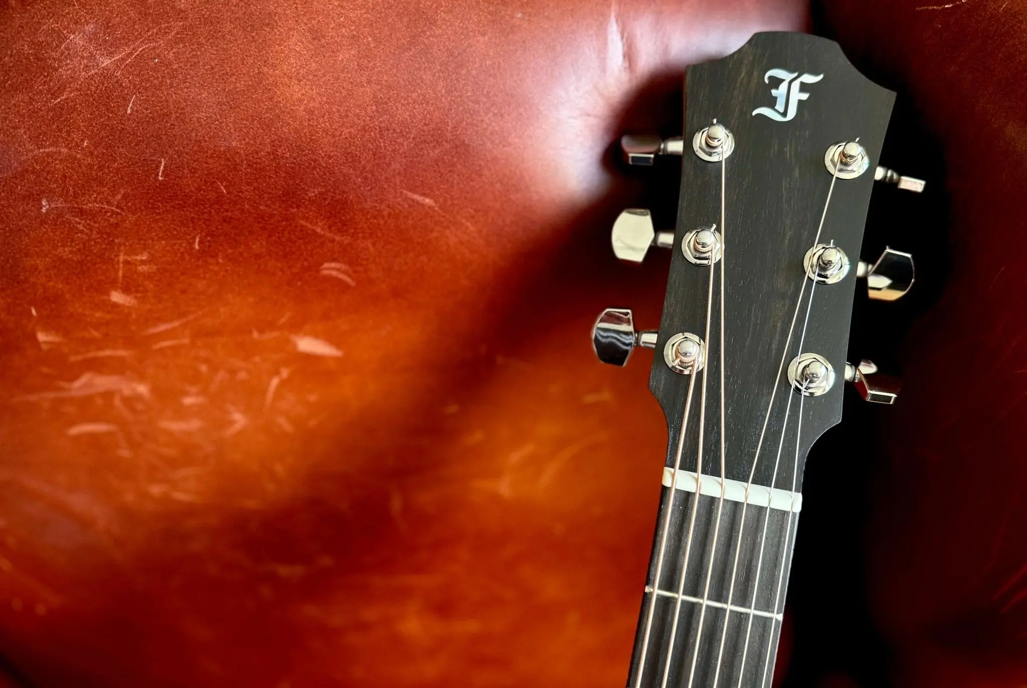 Furch Blue OM CM (OM Body / Cedar / Mahogany) Acoustic Guitar (2026 CNR Active Upgrade Model) - Image 13