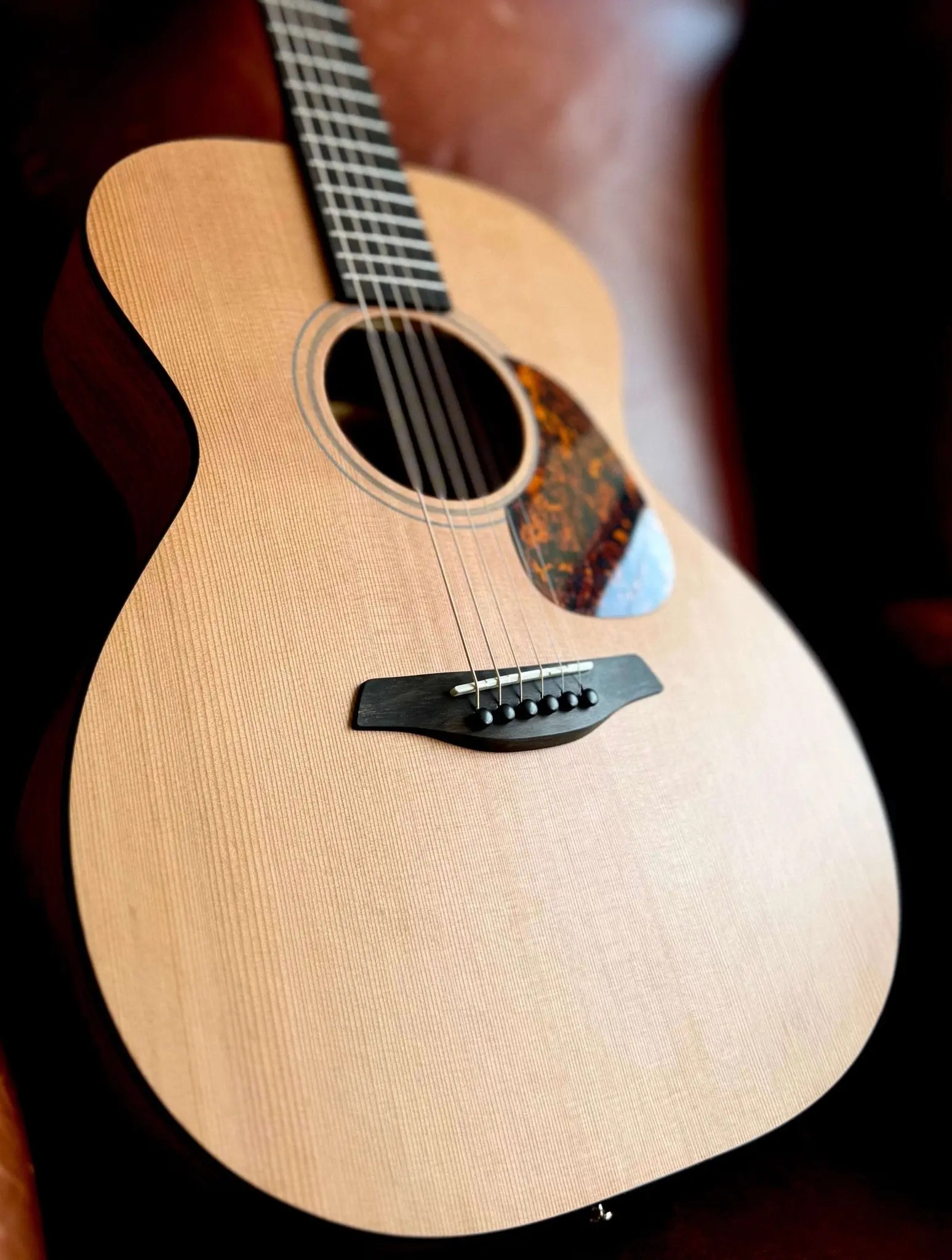Furch Blue OM CM (OM Body / Cedar / Mahogany) Acoustic Guitar (2026 CNR Active Upgrade Model) - Image 17