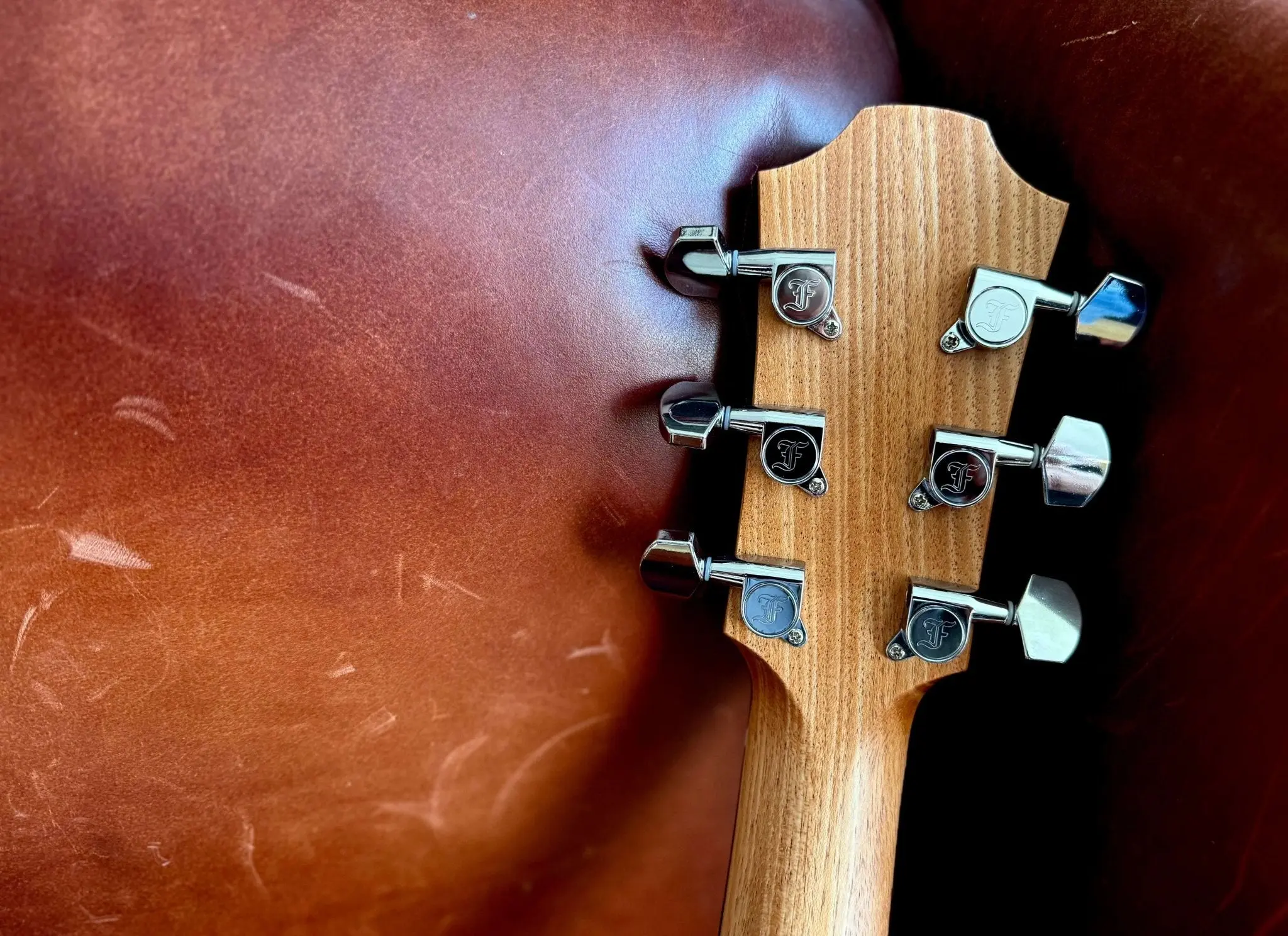 Furch Blue OM CM (OM Body / Cedar / Mahogany) Acoustic Guitar (2026 CNR Active Upgrade Model) - Image 20
