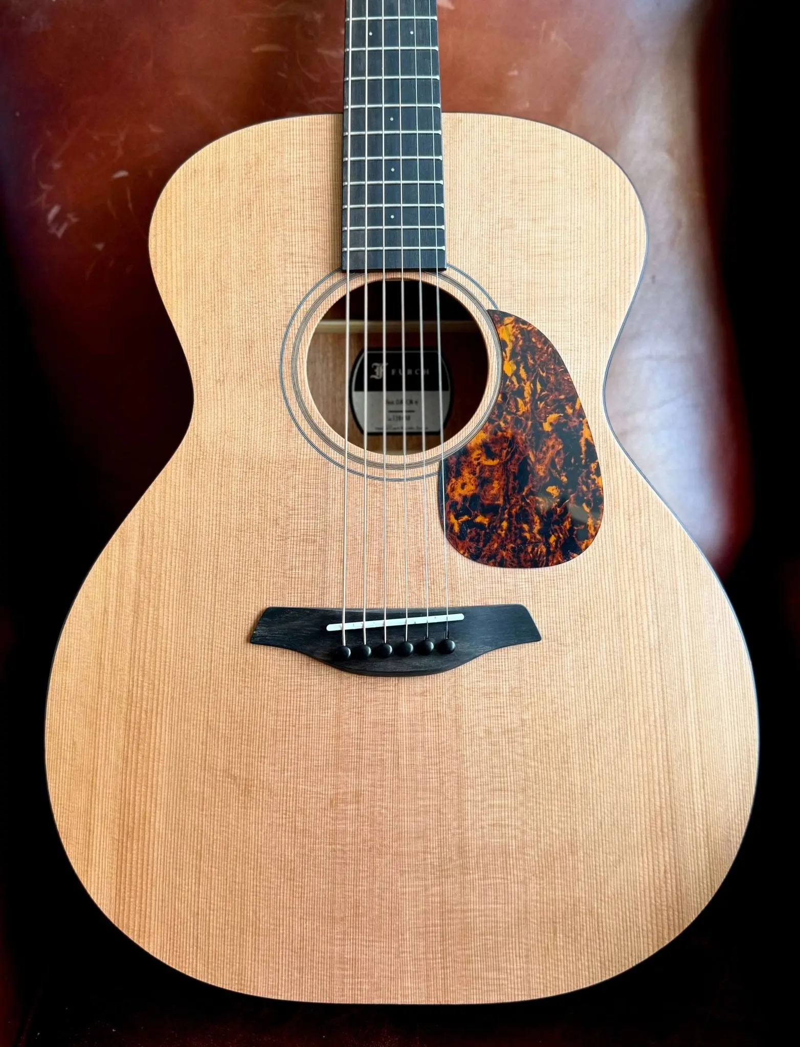 Furch Blue OM CM (OM Body / Cedar / Mahogany) Acoustic Guitar (2026 CNR Active Upgrade Model) - Image 3