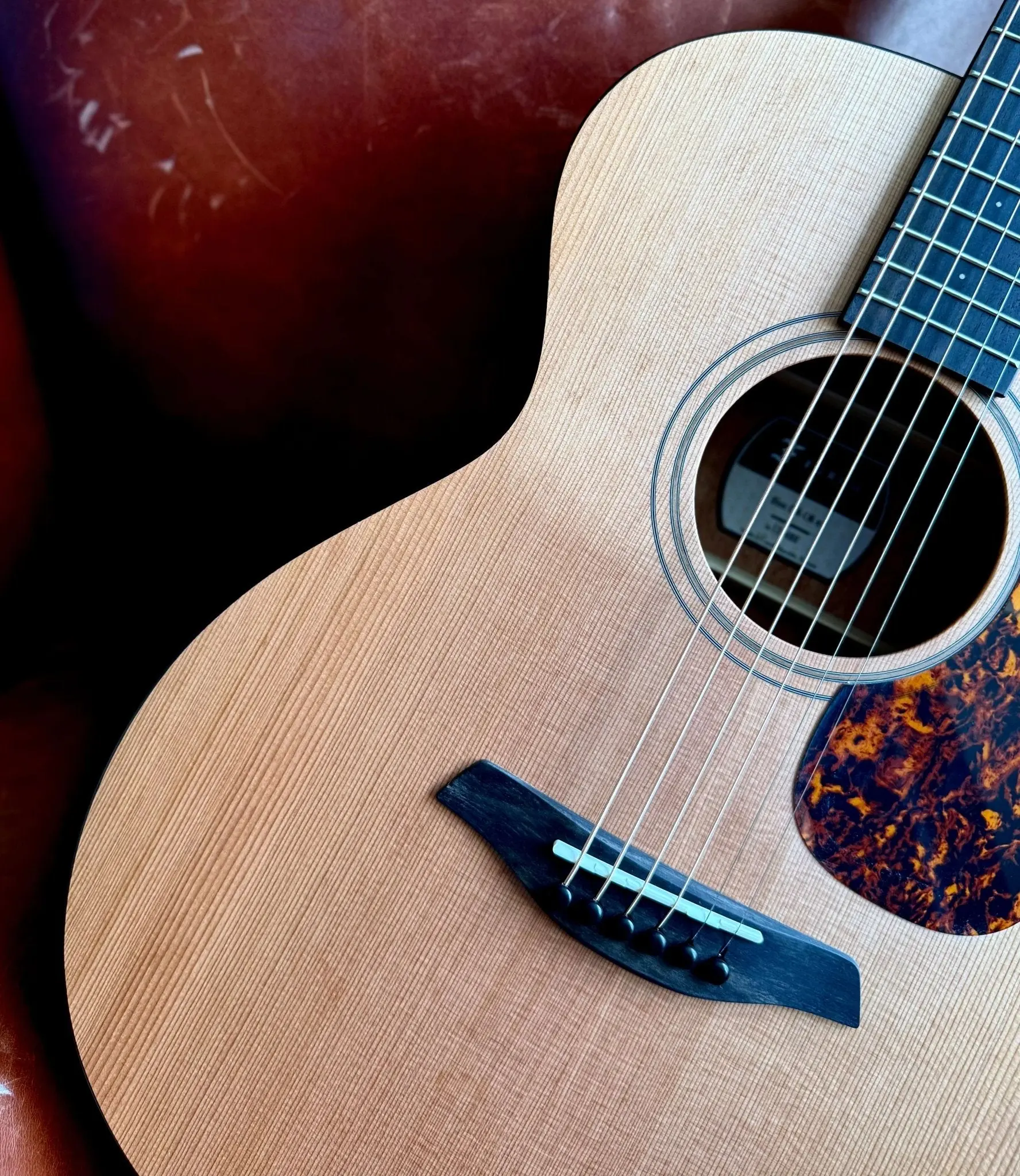 Furch Blue OM CM (OM Body / Cedar / Mahogany) Acoustic Guitar (2026 CNR Active Upgrade Model) - Image 7