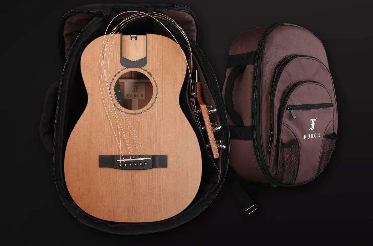 Furch Little Jane LJ10CM LR BAGGS EAS VTC - Deluxe Travel Electro Acoustic Guitar - Image 2