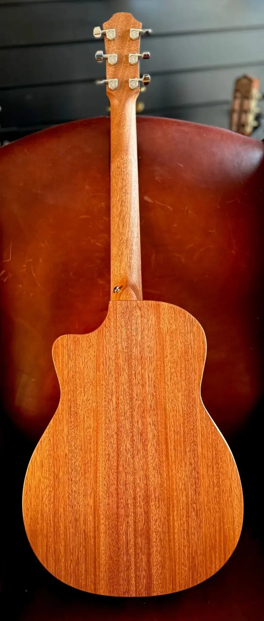 Furch Pioneer CM Left Handed : Western red cedar top with African mahogany back and sides (Furch Mini / Travel Guitar) (2026 CNR Active Upgrade Model) - Image 31