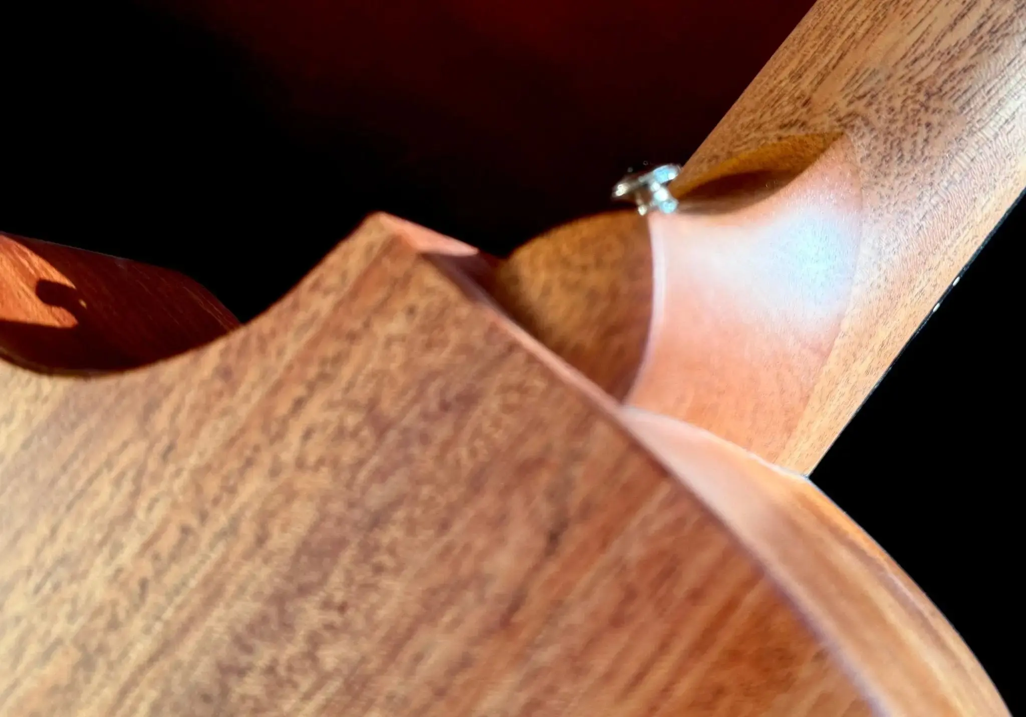 Furch Pioneer CM Left Handed : Western red cedar top with African mahogany back and sides (Furch Mini / Travel Guitar) (2026 CNR Active Upgrade Model) - Image 7