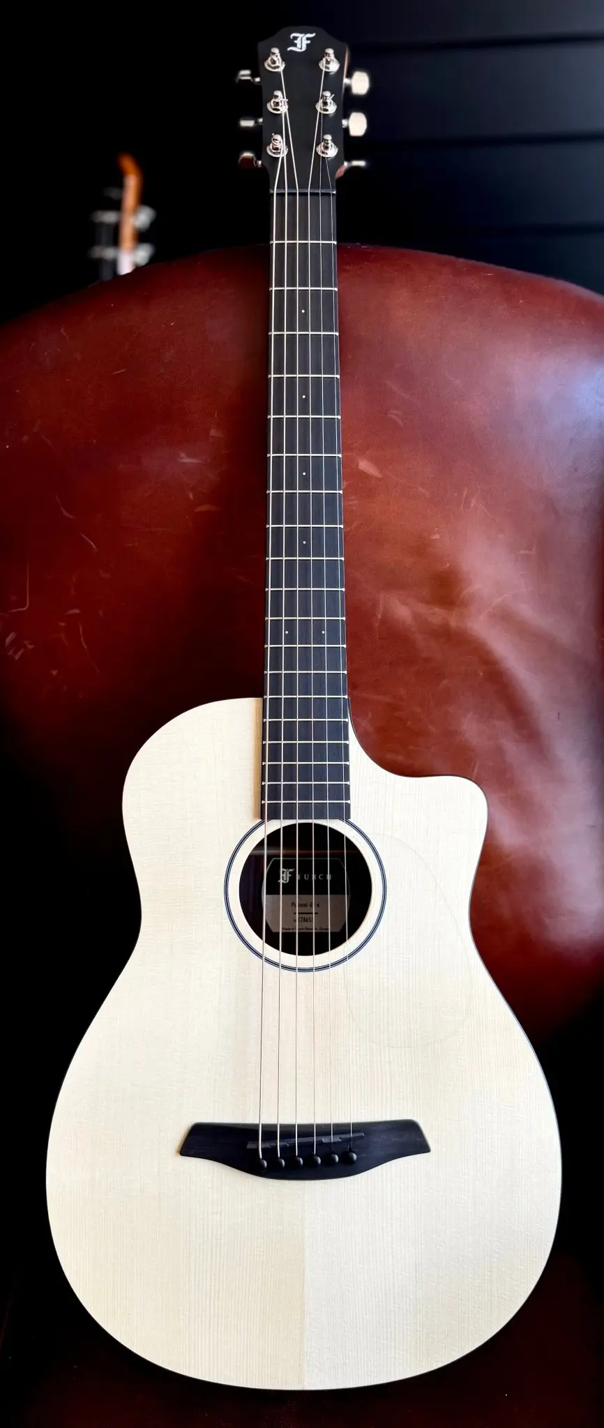 Furch Pioneer ER: Engelmann spruce top with Indian rosewood back and sides. (Furch Mini / Travel Guitar) (2026 CNR Active Upgrade Model) - Image 12