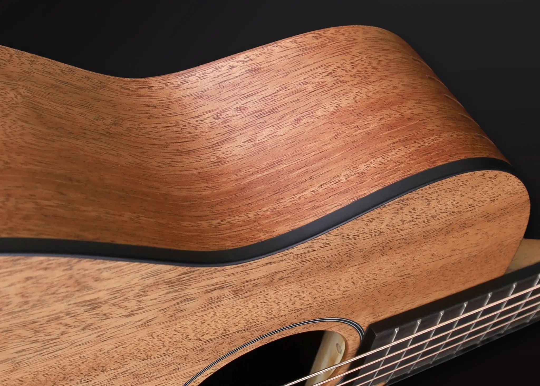 Furch Pioneer MM: African mahogany top, back, and sides. (Furch Mini / Travel Guitar) (Copy) (Copy) (2026 CNR Active Upgrade Model) - Image 11