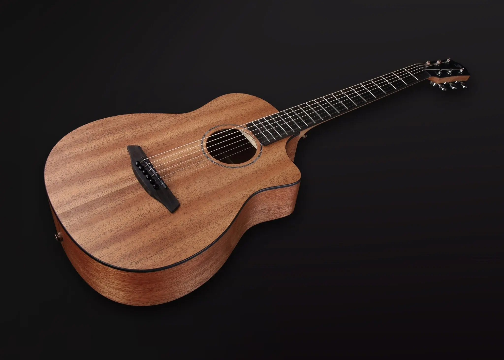 Furch Pioneer MM: African mahogany top, back, and sides. (Furch Mini / Travel Guitar) (Copy) (Copy) (2026 CNR Active Upgrade Model) - Image 5