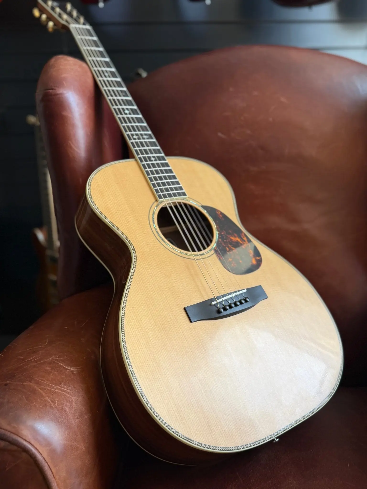Furch Vintage 2 Granadillo OM SX Exotic Ltd Series Acoustic Guitar - Image 9