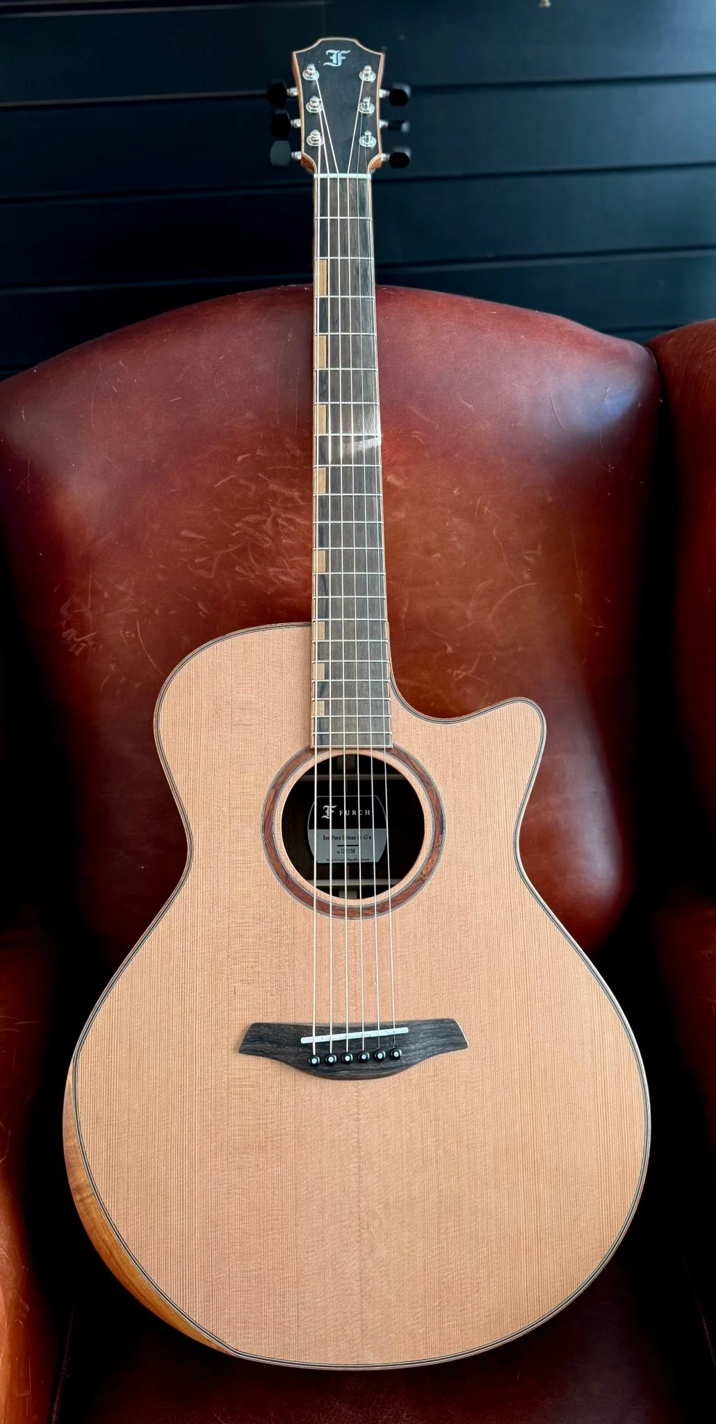 Furch Red Pure Deluxe Limited Run Malaysian Blackwood With Alpine Solid Cedar Top (2026 CNR Active Upgrade Model) - Image 19